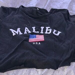 Black Malibu USA T-Shirt